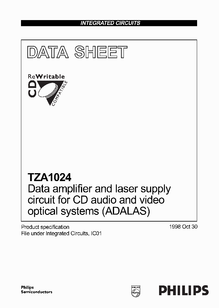 TZA1024_173490.PDF Datasheet