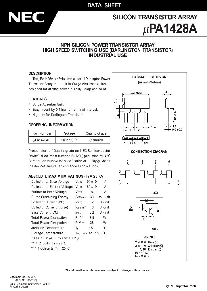 UPA1428_104326.PDF Datasheet