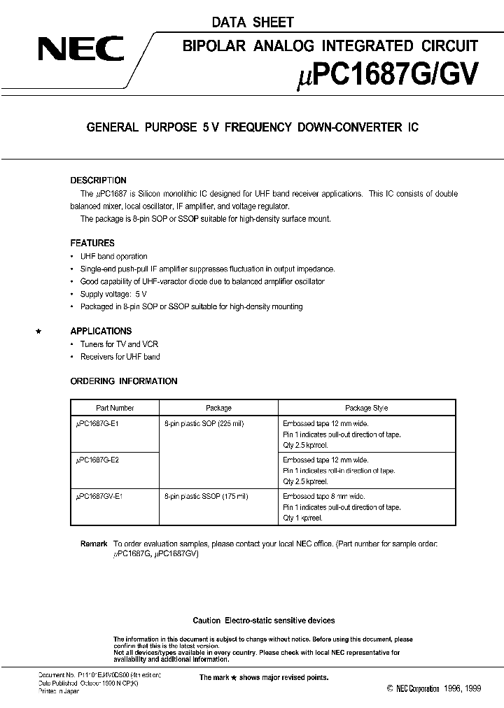 UPC1687G_159665.PDF Datasheet