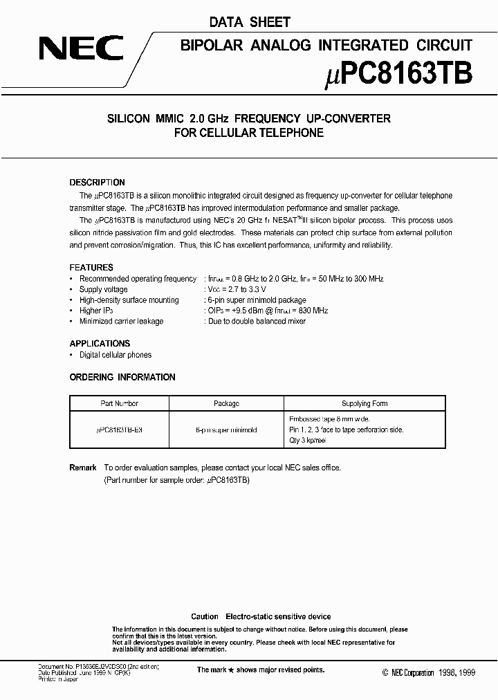 UPC8163TB_122797.PDF Datasheet