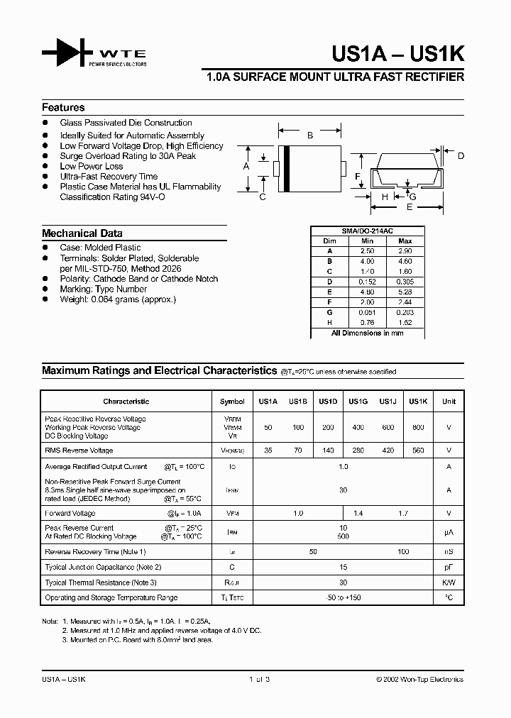 US1B-T1_58848.PDF Datasheet