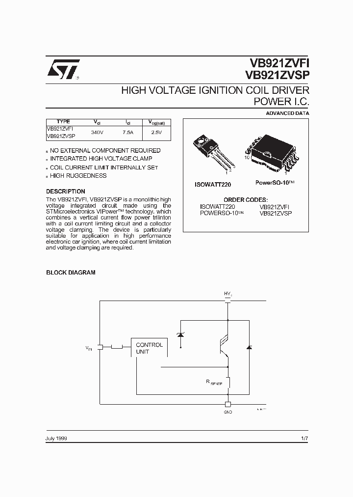 VB921_56107.PDF Datasheet