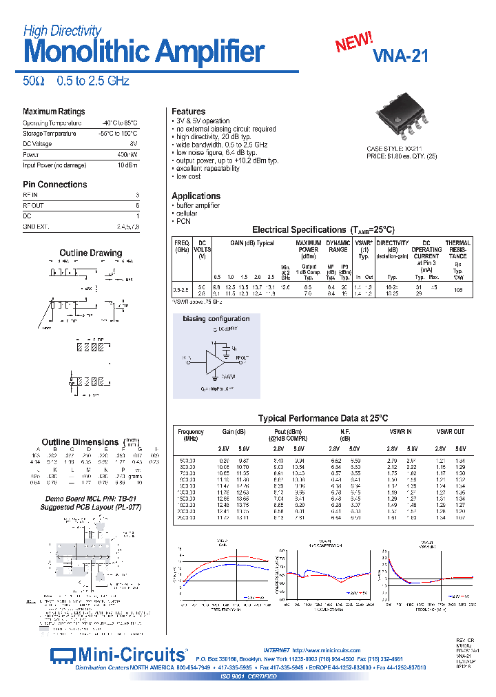 VNA-21_54975.PDF Datasheet