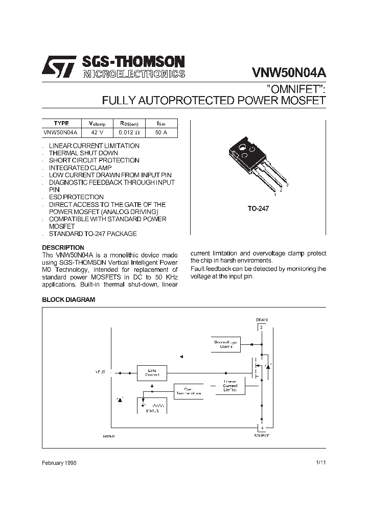 VNW50N04A_55072.PDF Datasheet