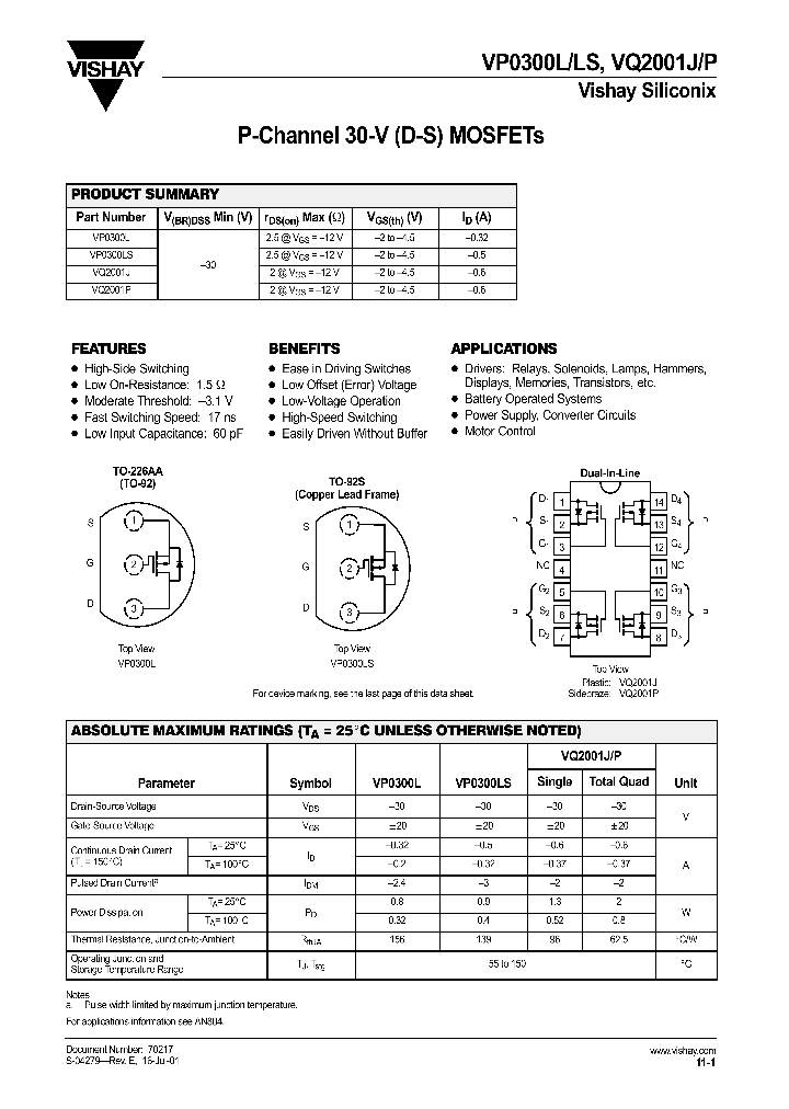 VP0300L_55082.PDF Datasheet