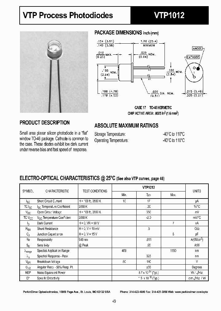 VTP1012_64693.PDF Datasheet