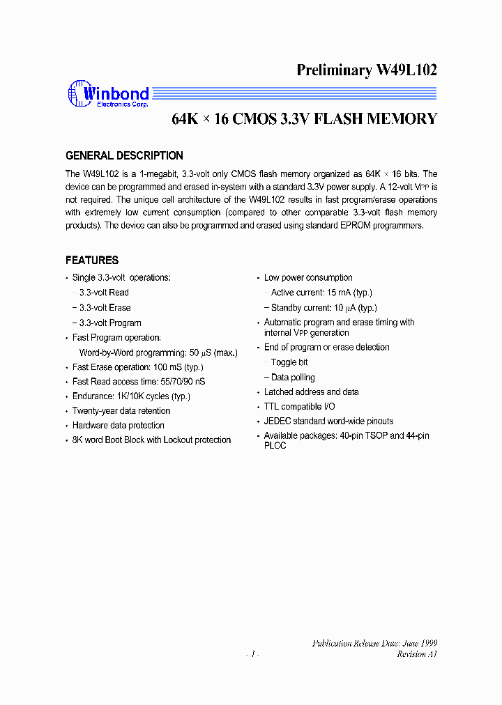 W49L102Q-55_147240.PDF Datasheet