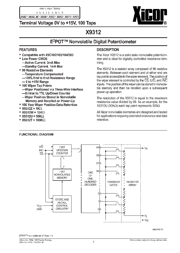 X9312_48820.PDF Datasheet