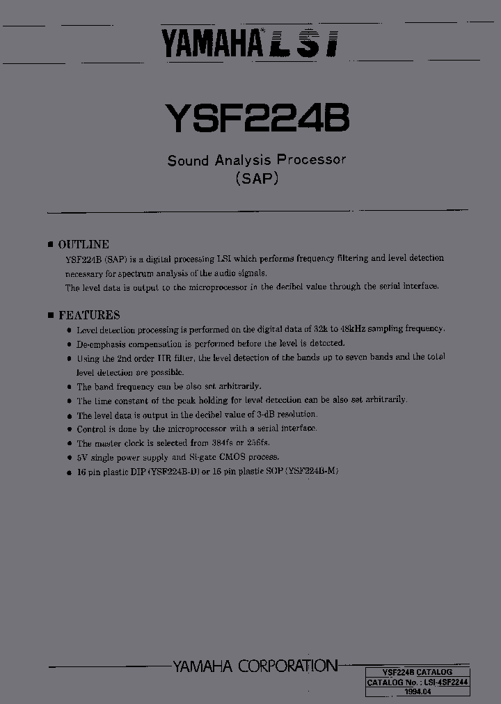 YSF224B_35029.PDF Datasheet