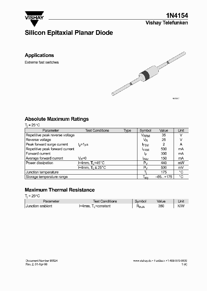 1N4154_239335.PDF Datasheet