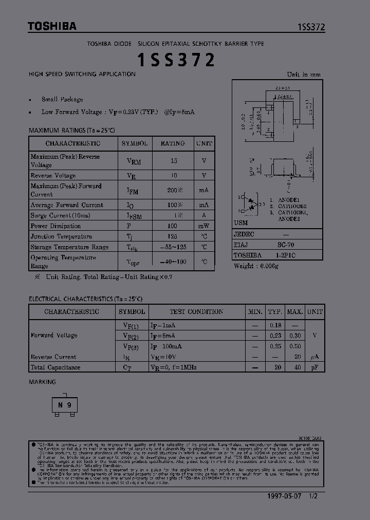 1SS372_284612.PDF Datasheet