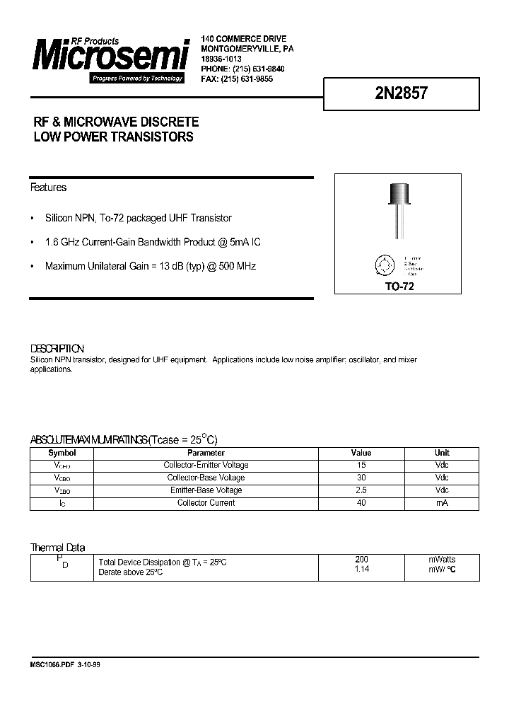 2N2857_241577.PDF Datasheet