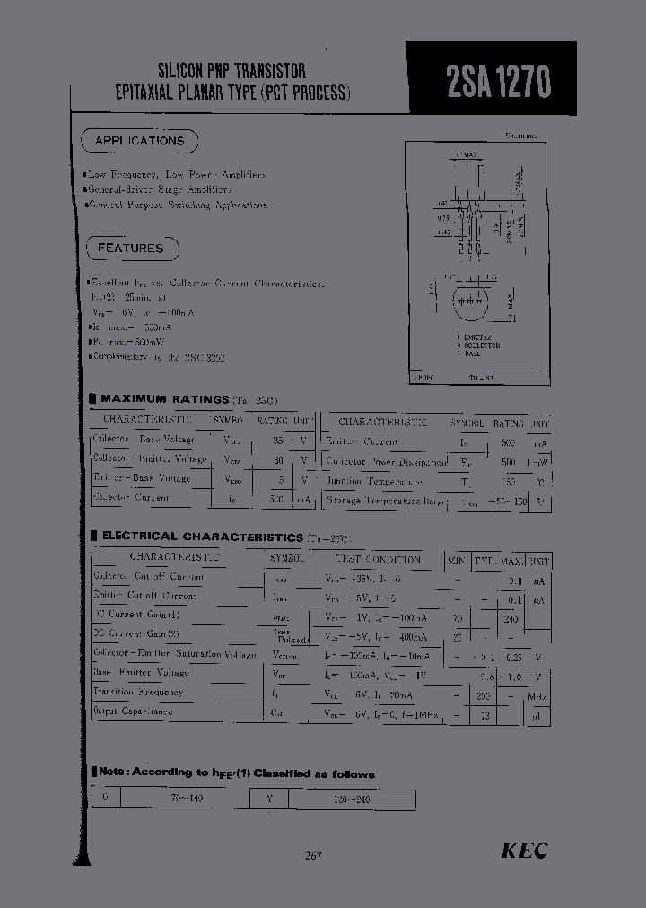 2SA1270_293861.PDF Datasheet