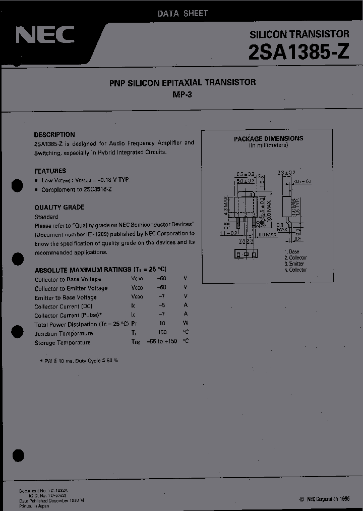 2SA1385_131955.PDF Datasheet