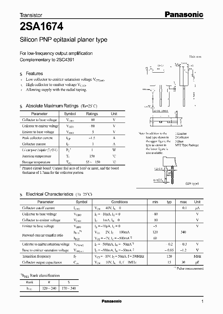 2SA1674_295764.PDF Datasheet