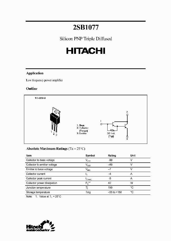 2SB1077_242209.PDF Datasheet