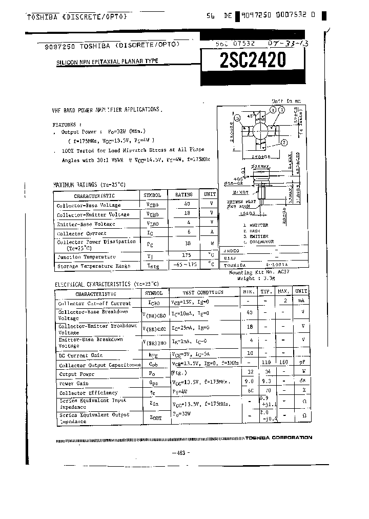 2SC2420_303013.PDF Datasheet