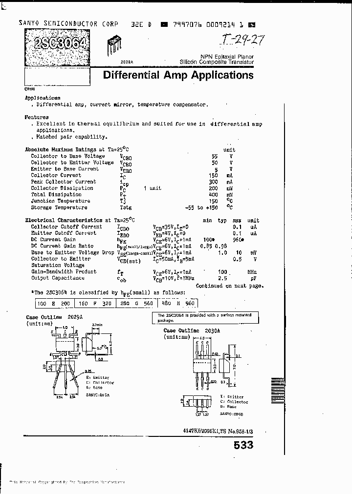 2SC3064_239935.PDF Datasheet