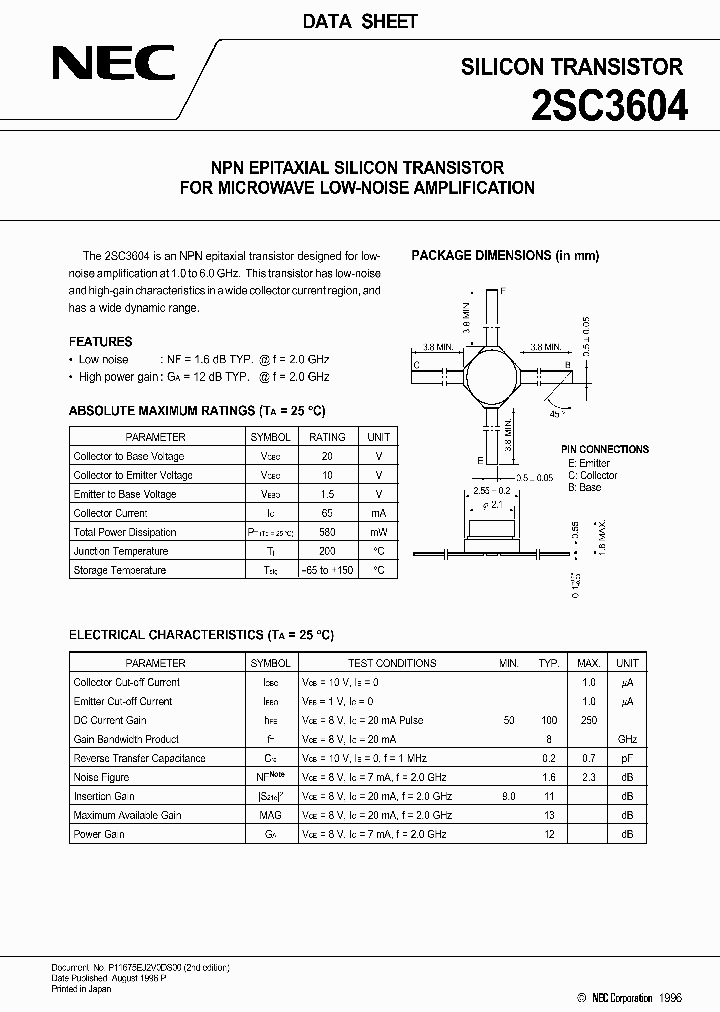2SC3604_274971.PDF Datasheet