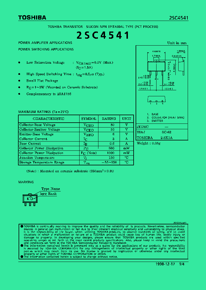 2SC4541_279098.PDF Datasheet