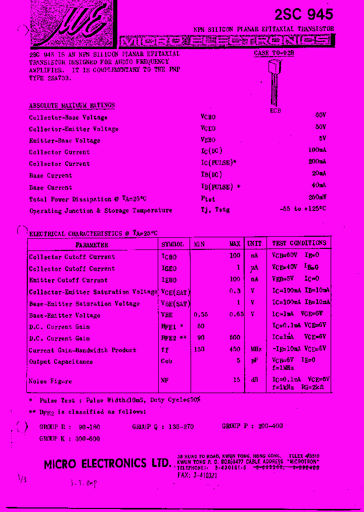 2SC945_273620.PDF Datasheet
