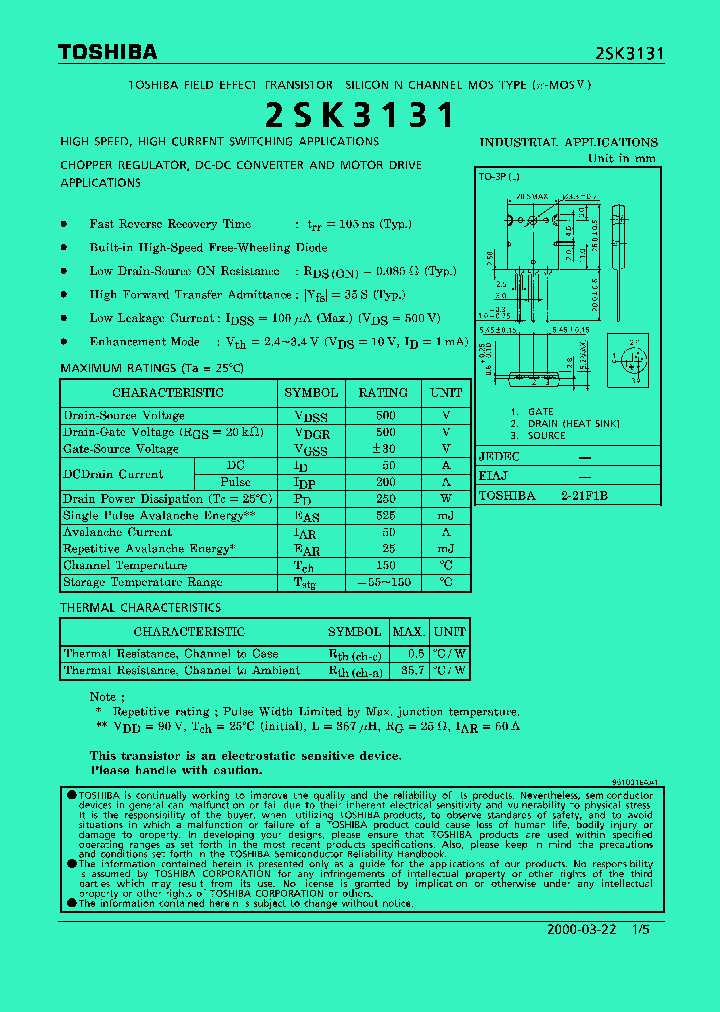 2SK3131_240971.PDF Datasheet