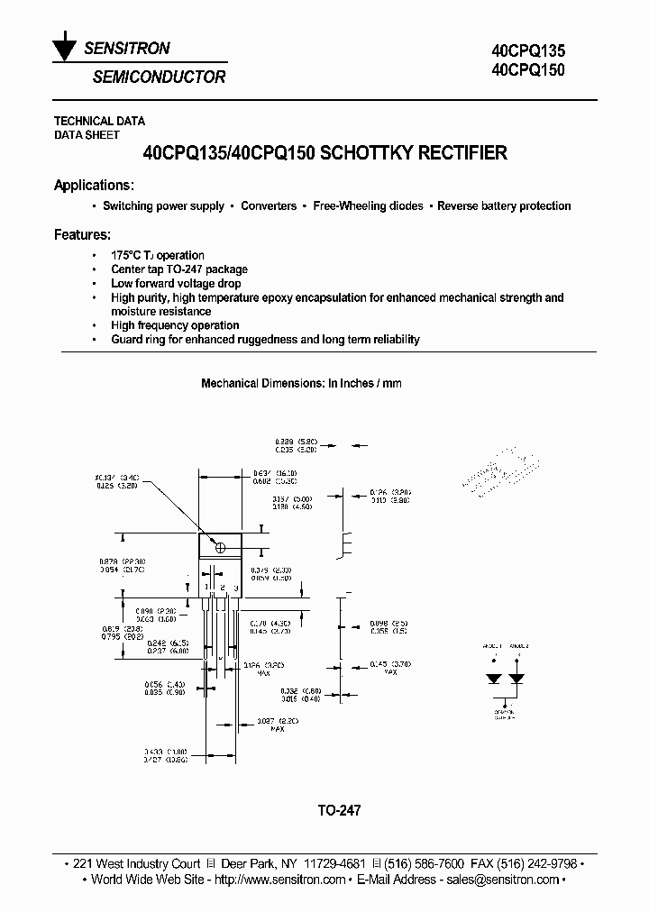 40CPQ150_295985.PDF Datasheet