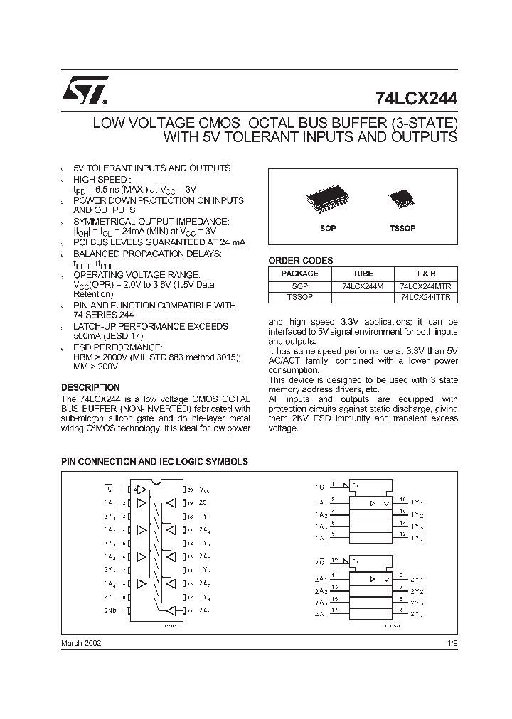 74LCX244_297807.PDF Datasheet