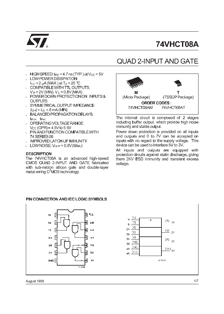 74VHCT08A_55606.PDF Datasheet