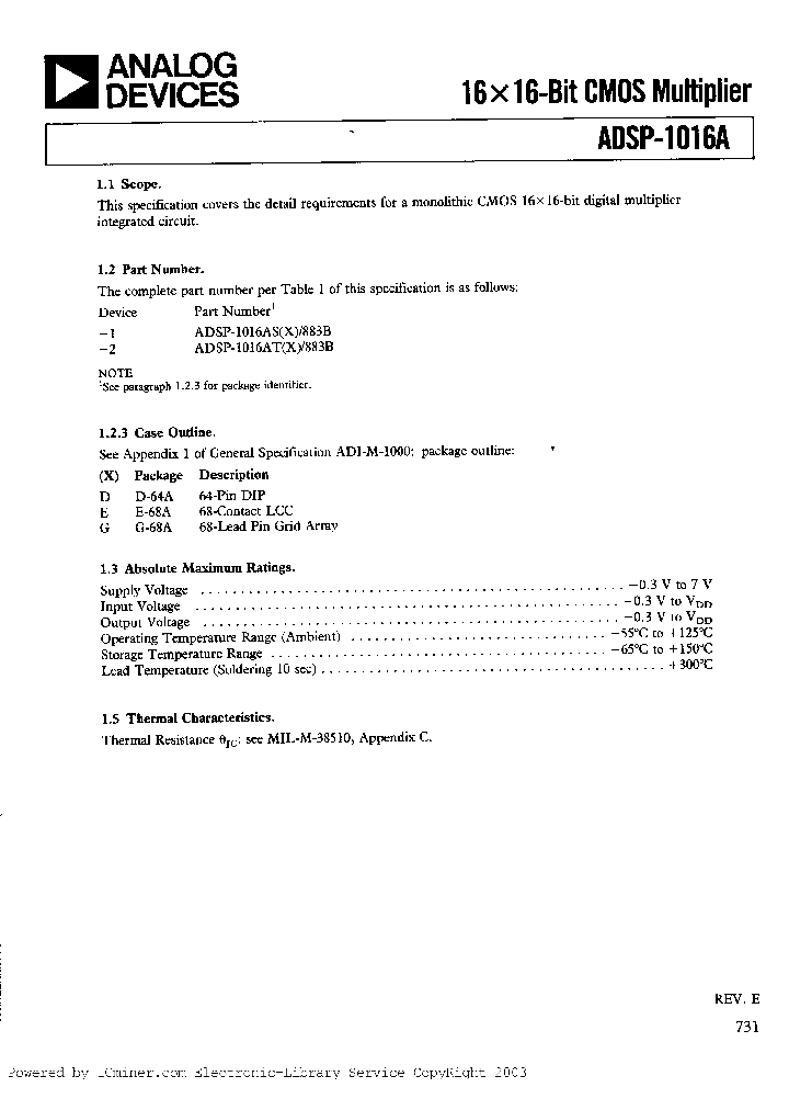 ADSP-1016AJD_222971.PDF Datasheet