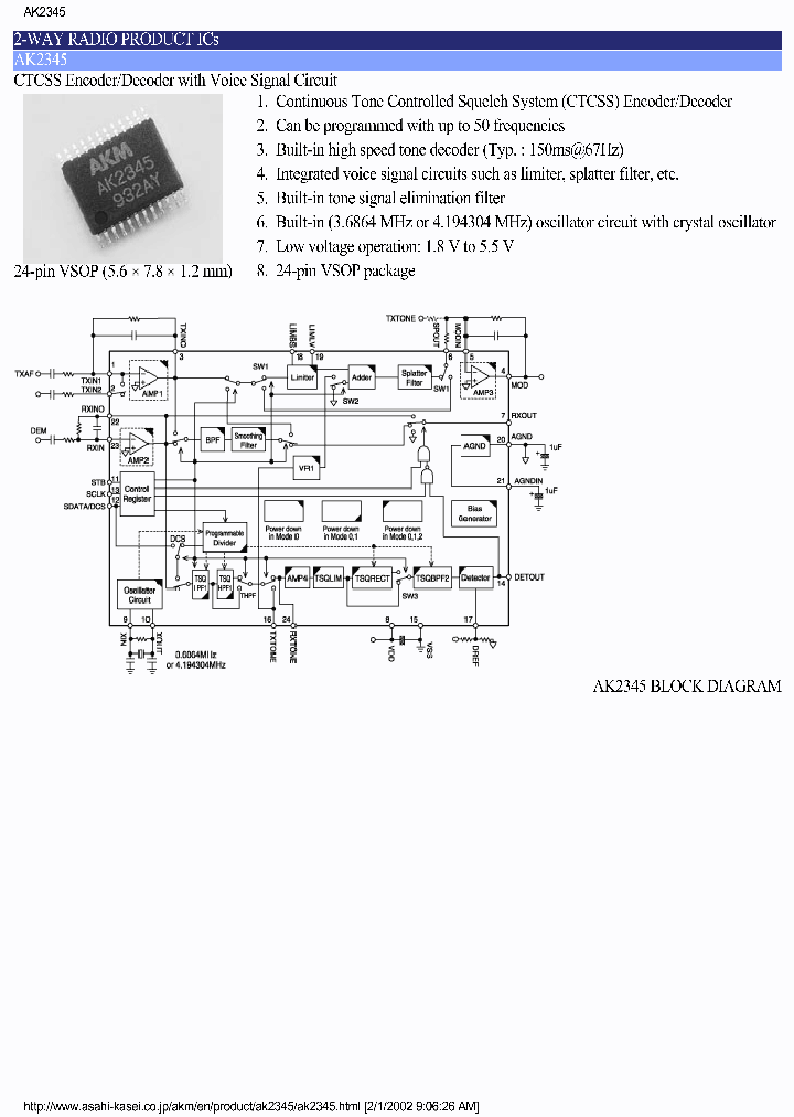 AK2345_215370.PDF Datasheet