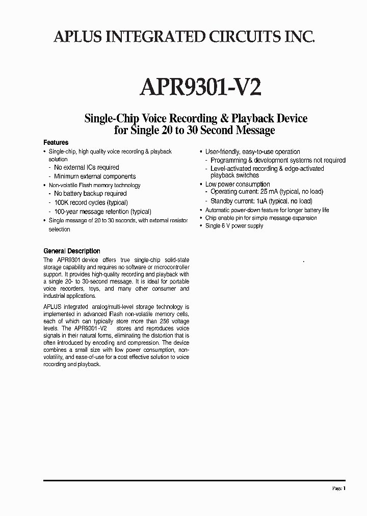 APR9301-V2_273220.PDF Datasheet