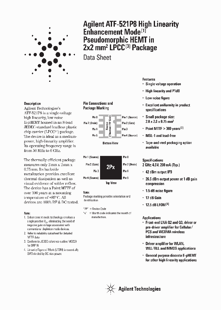 ATF-521P8_200285.PDF Datasheet