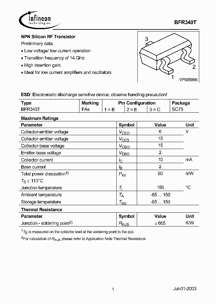 BFR340T_247093.PDF Datasheet