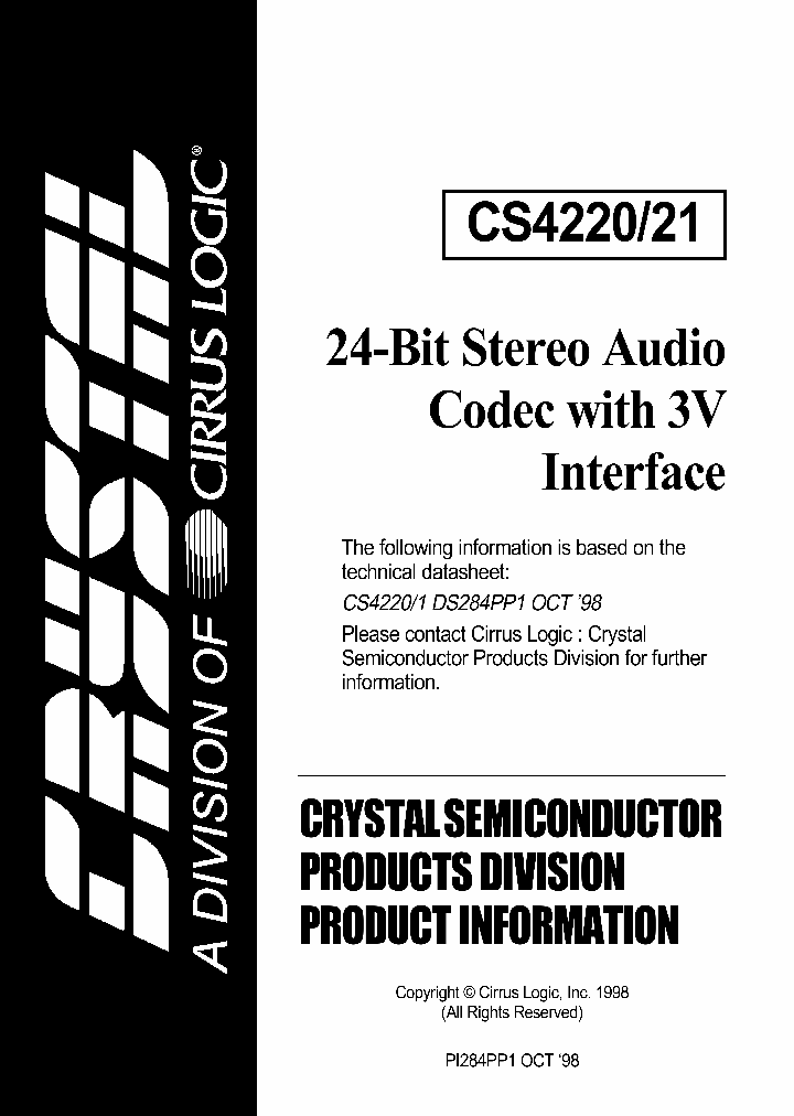 CS4220_275893.PDF Datasheet