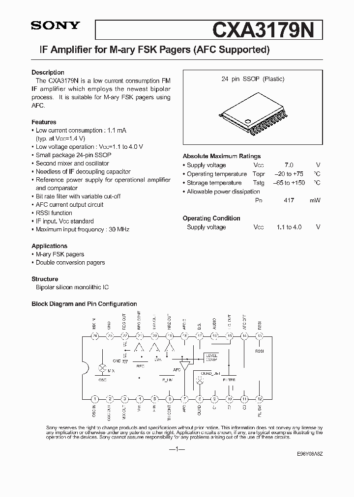 CXA3179N_244434.PDF Datasheet