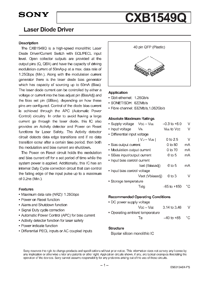 CXB1549Q_291254.PDF Datasheet