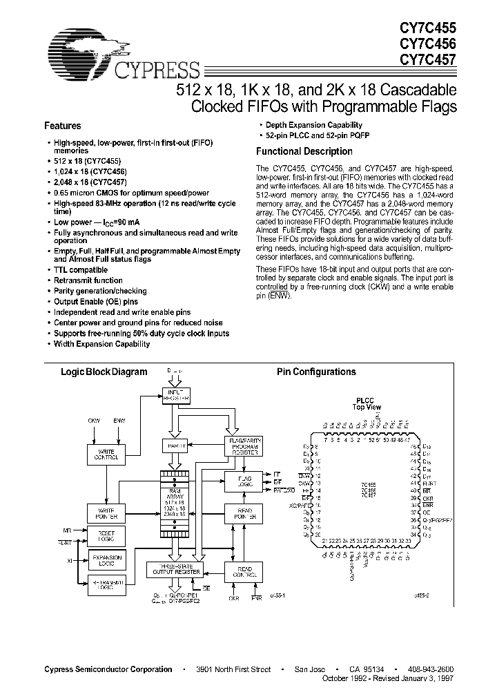CY7C457_221830.PDF Datasheet