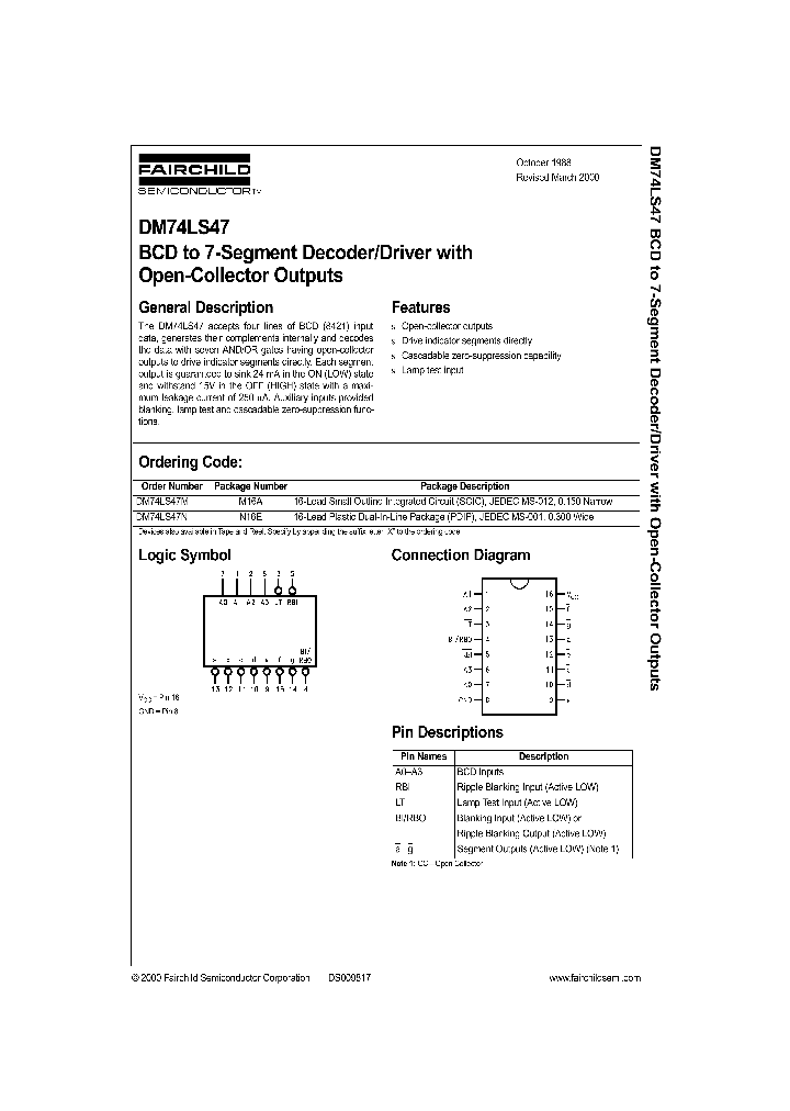 DM74LS47_281743.PDF Datasheet