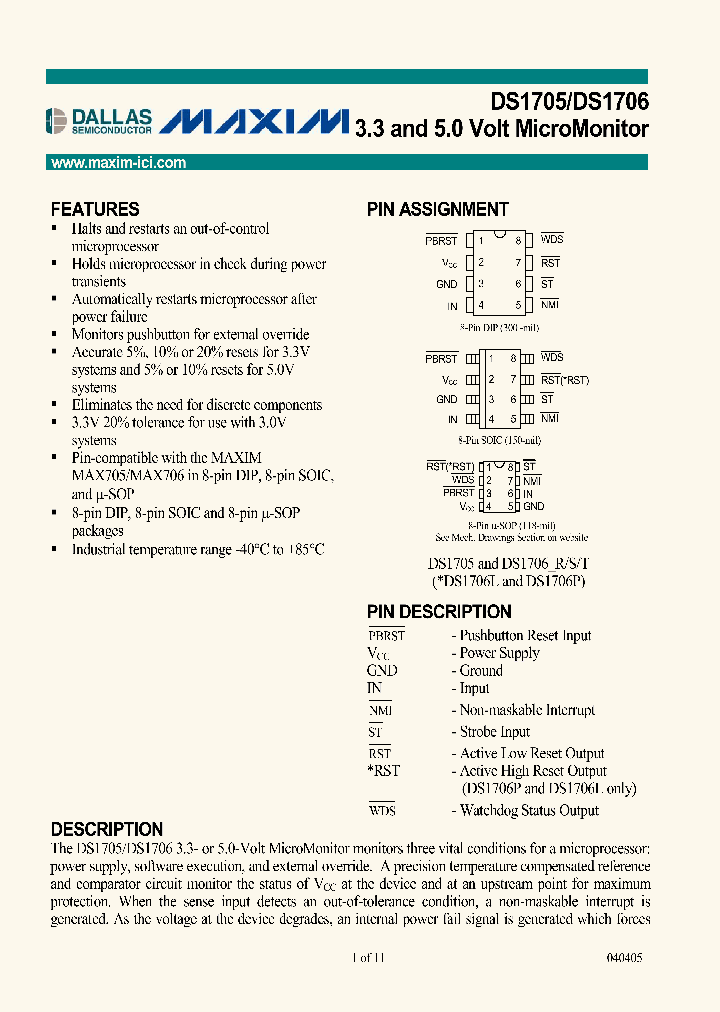 DS1706_281731.PDF Datasheet