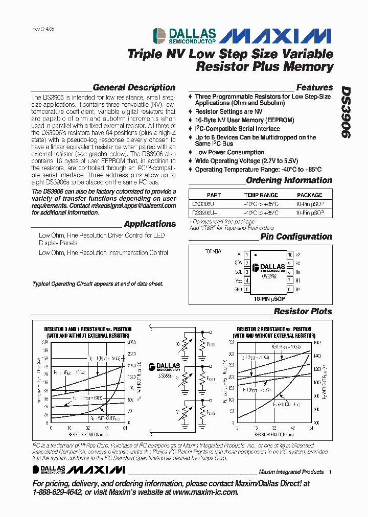 DS3906_279781.PDF Datasheet