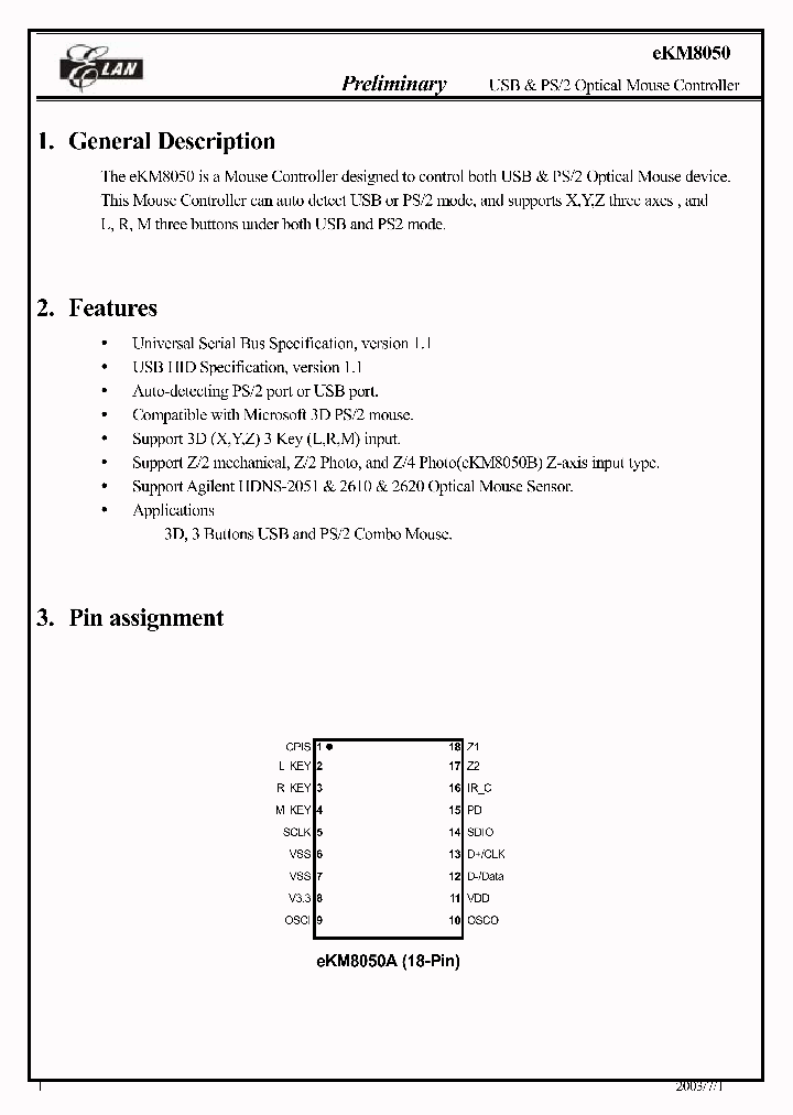 EKM8050_300732.PDF Datasheet