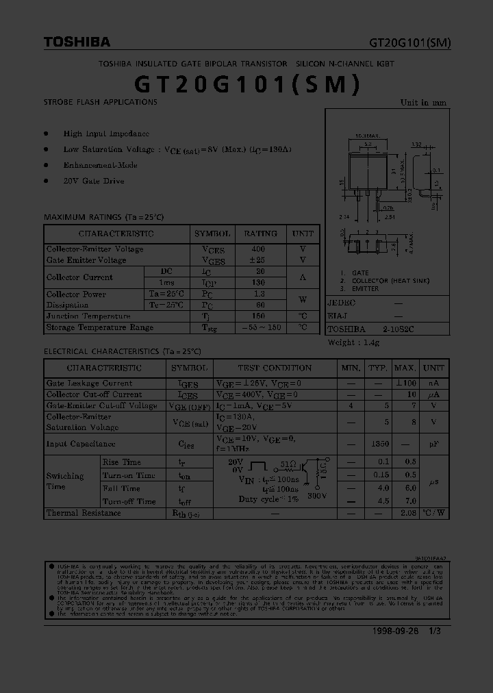 GT20G101SM_282097.PDF Datasheet