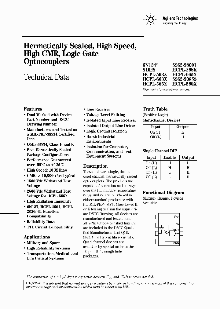 HCPL5601_248436.PDF Datasheet