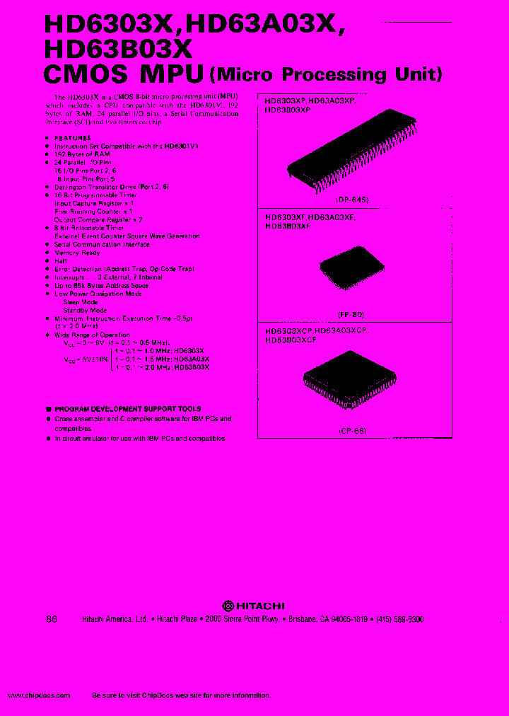 HD63B03X_25952.PDF Datasheet