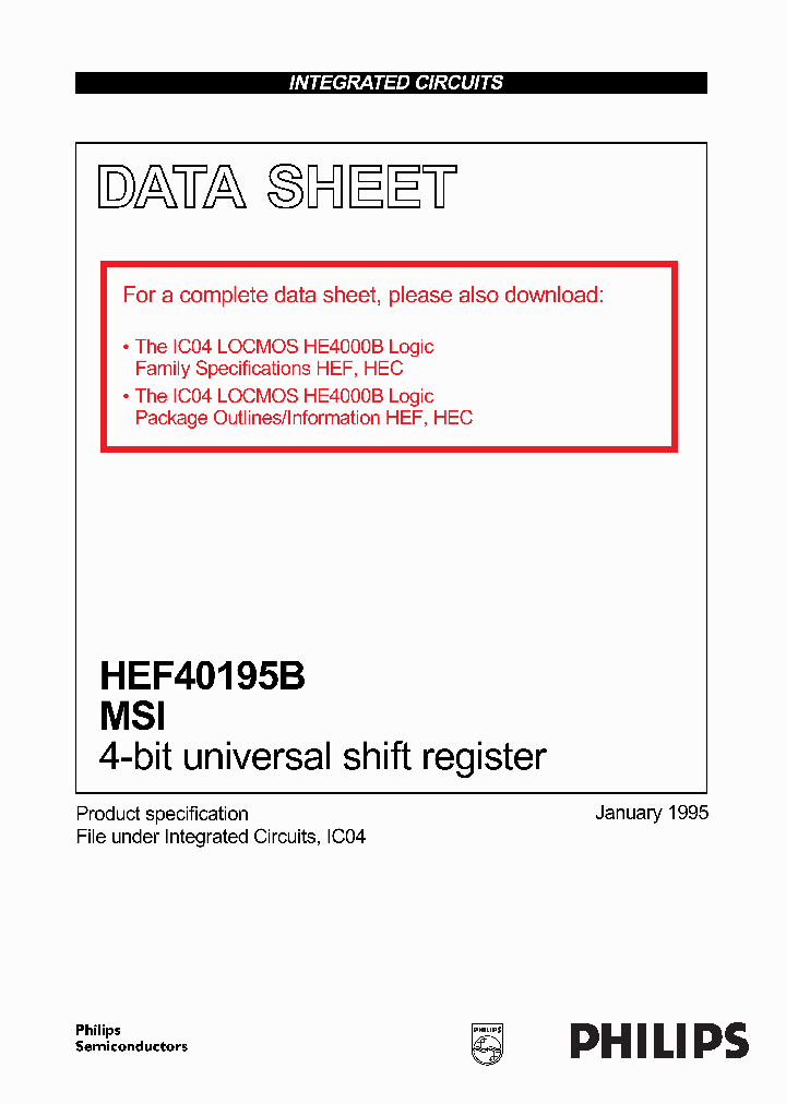 HEF40195BD_249351.PDF Datasheet