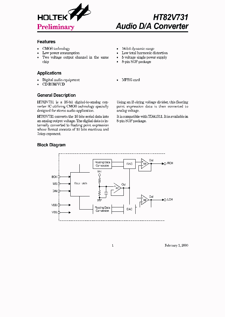 HT82V731_180637.PDF Datasheet