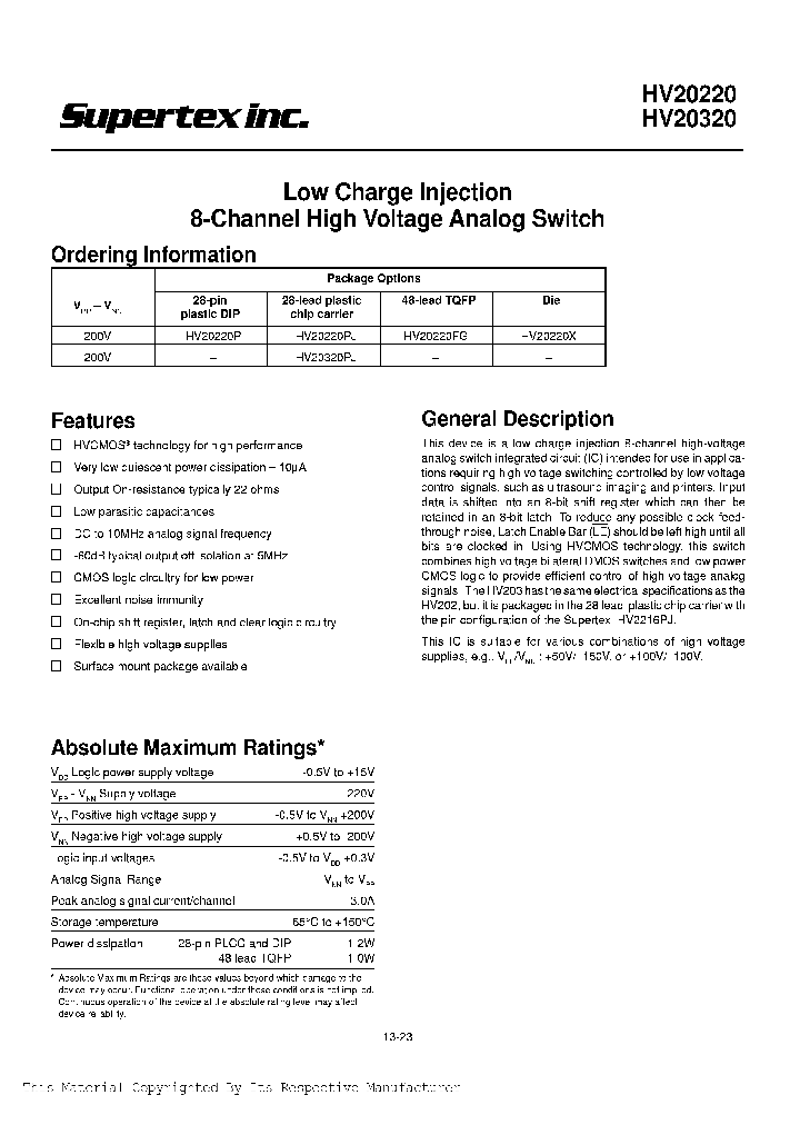 HV20220P_295032.PDF Datasheet