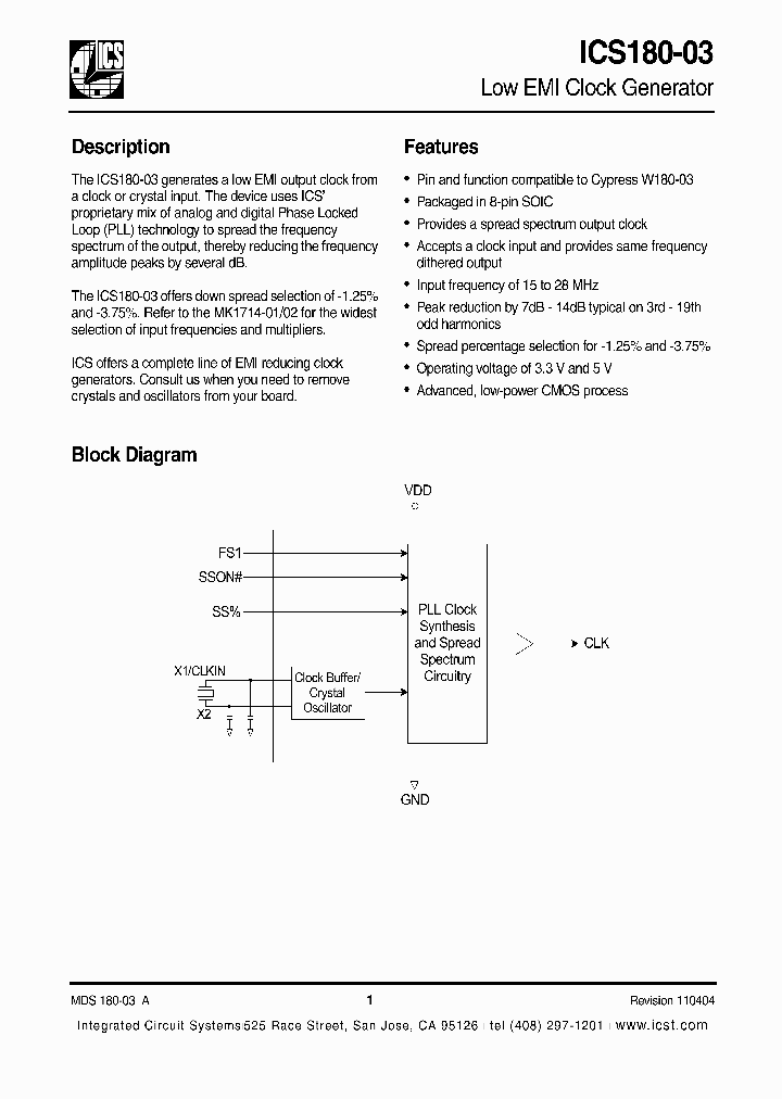 ICS180-03_218424.PDF Datasheet