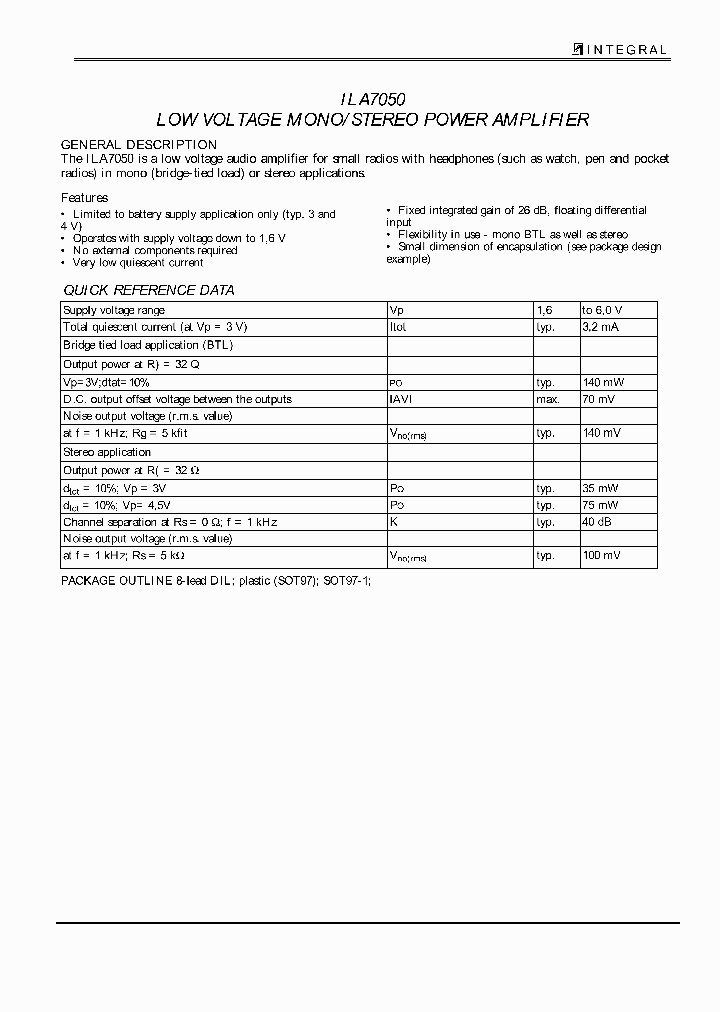 ILA7050_240459.PDF Datasheet